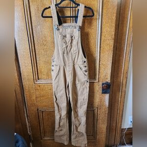 Dovetail Tan Womens Overalls